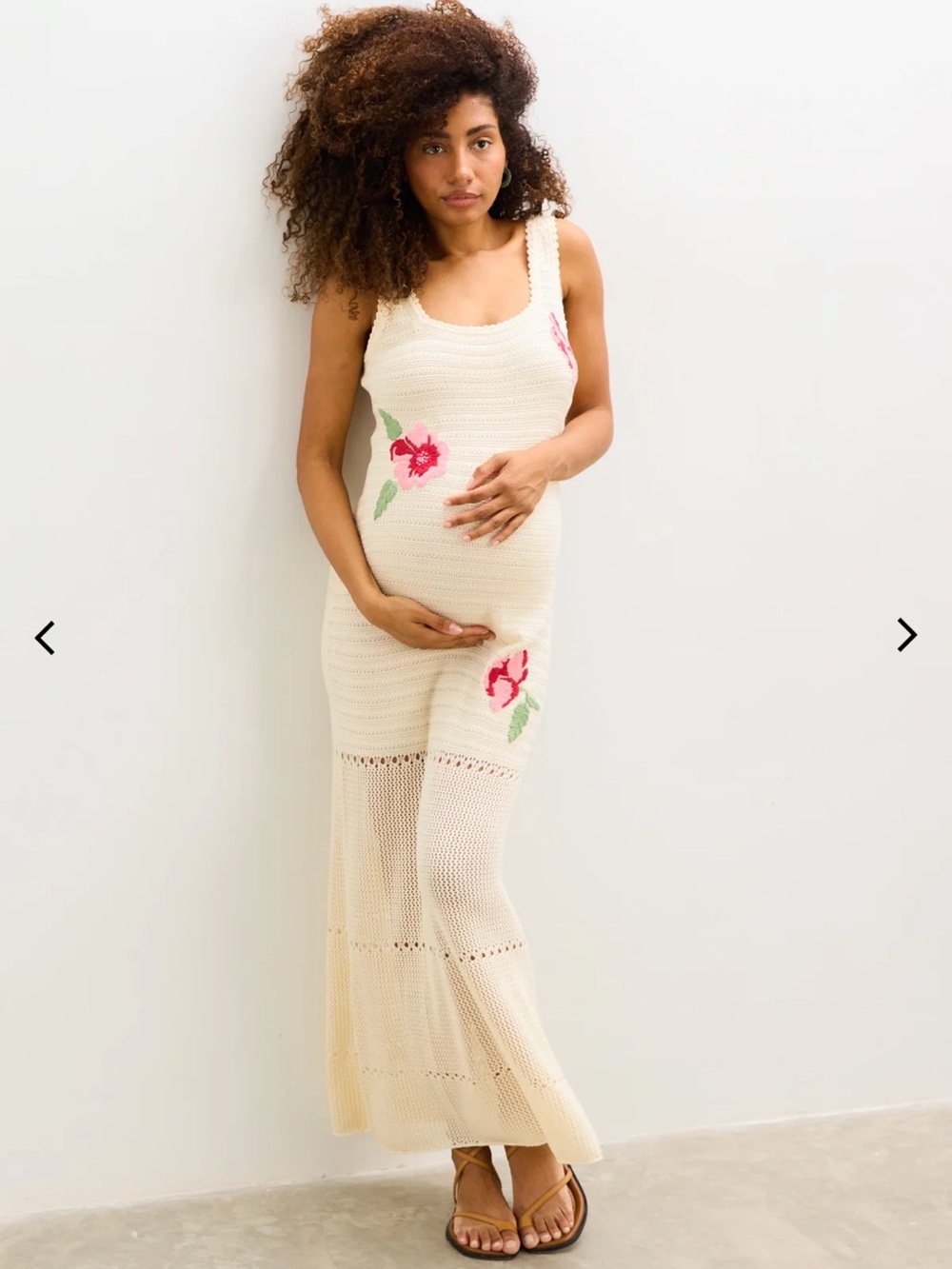 Hatch The Floral Crochet Dress